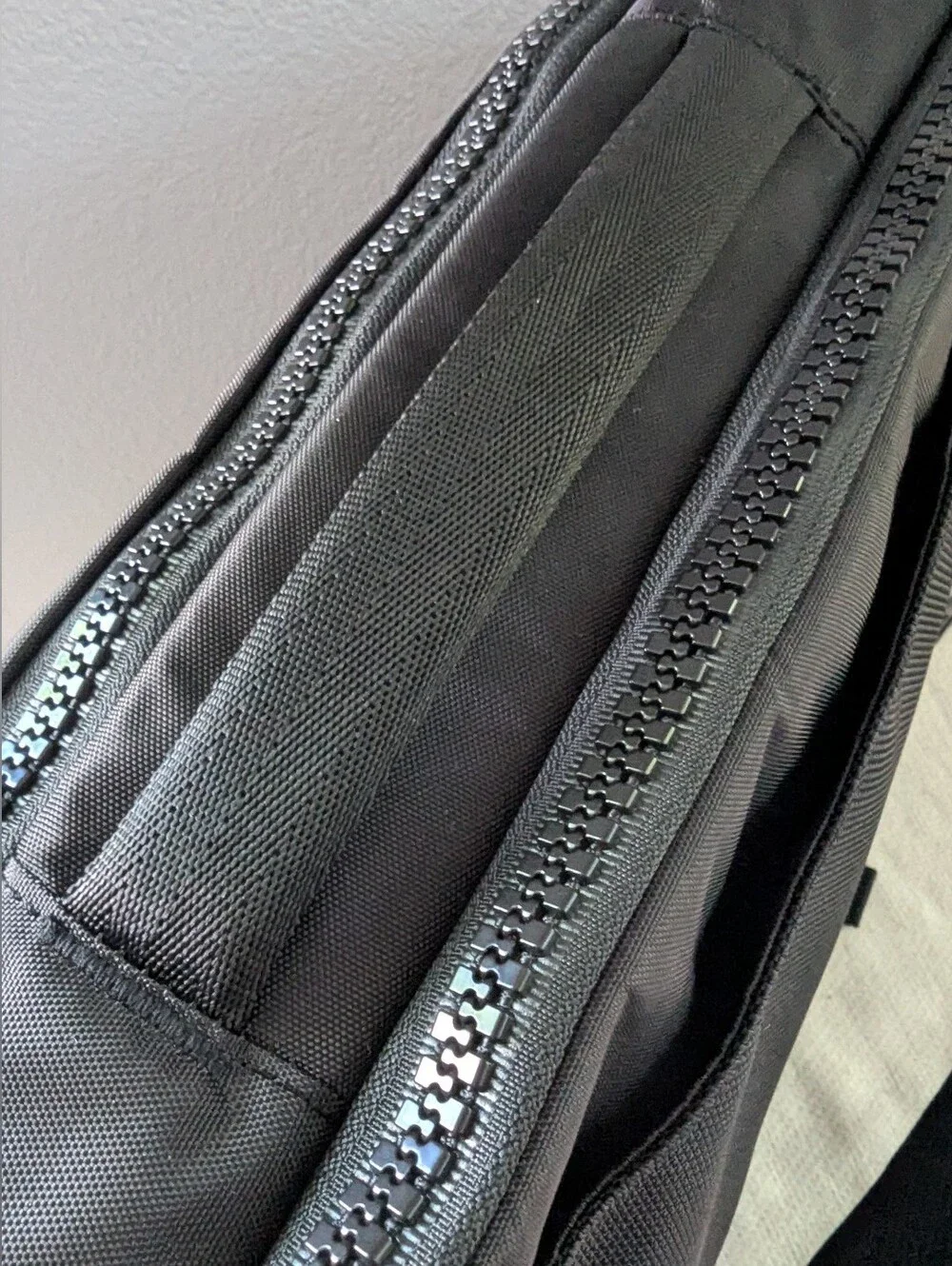 Topo Designs Global Briefcase 3-Way Backpack Laptop Bag NWOT Black Logo